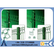 Clôture métallique portable 50 * 50mm de haute qualité / clôture temporaire amovible / clôture métallique peu coûteuse